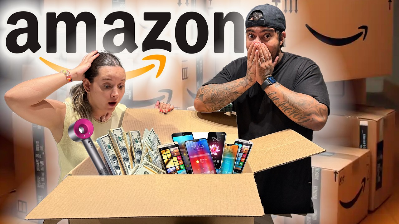 COMPRAMOS  una caja PERDIDA de AMAZON | CAJA MISTERIOSA