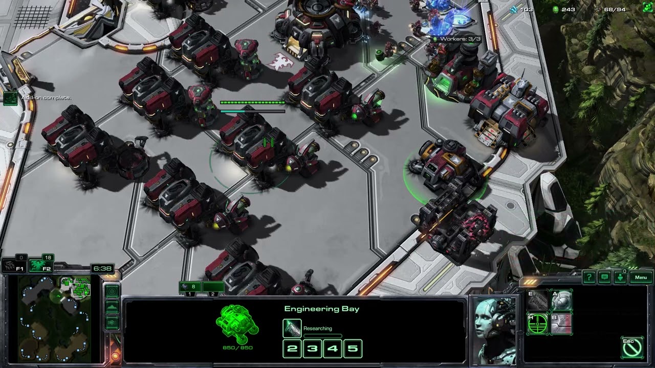 Starcraft 2 - 1V1 vs AI (Harder difficulty)