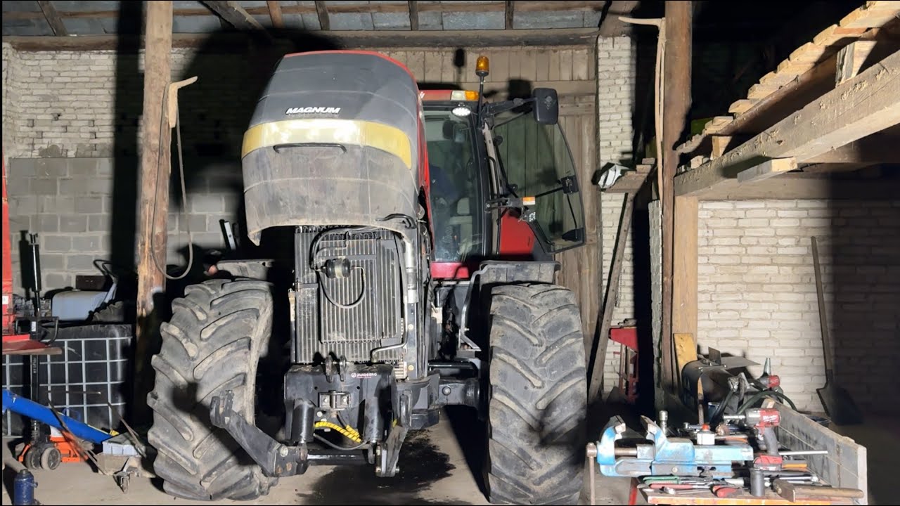 CASE MAGNUM 310 Montaż Przedniej Osi + Testy / Odwiedziny Widzów! ODCINEK BEZ CENZURY! Rolnik Łukasz