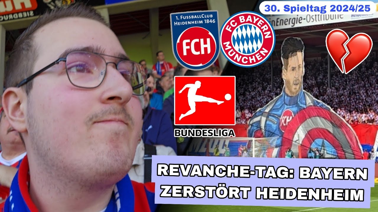 REVANCHE-TAG: BAYERN ZERSTÖRT HEIDENHEIM 🫠💔 1. FC Heidenheim 1846 - FC Bayern München | Omar 7000