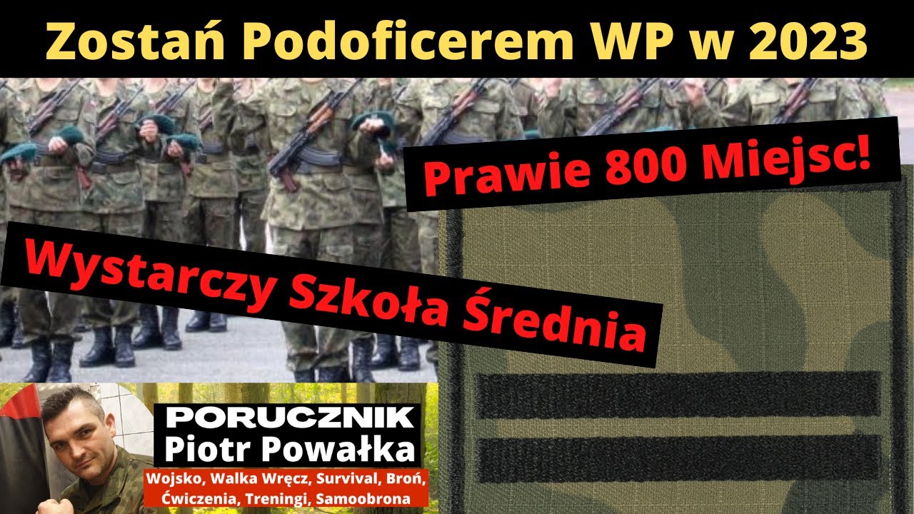 Jak Zostać Podoficerem w Wojsku w 2023? Duży Nabór 