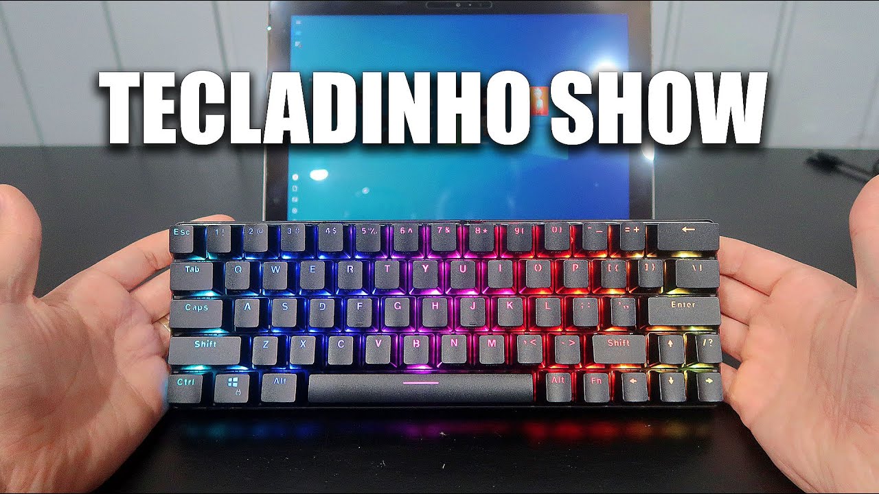 TECLADO MECÂNICO SEM FIO BONITÃO PRO SETUP, BLITZWOLF BW KB1