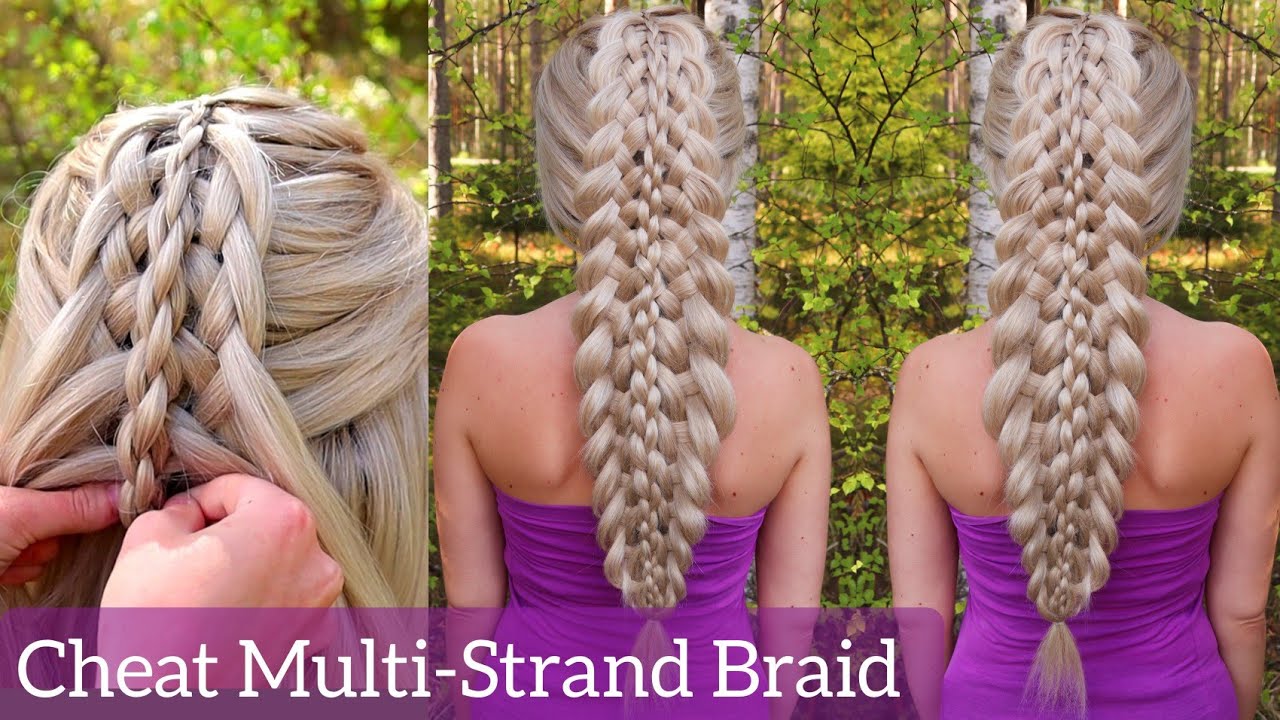 CHEAT way to MULTISTRAND BRAID