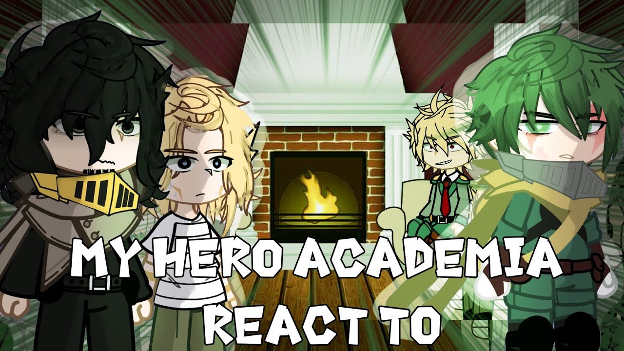 Mha react to Deku // Izuku Midoriya // Gacha React // Deku vs Shigaraki