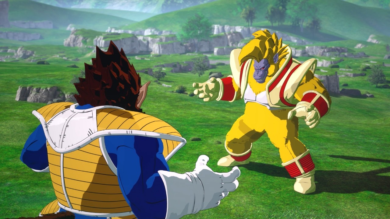 Great Ape Vegeta Unique Reactions Are a Little Too Good...