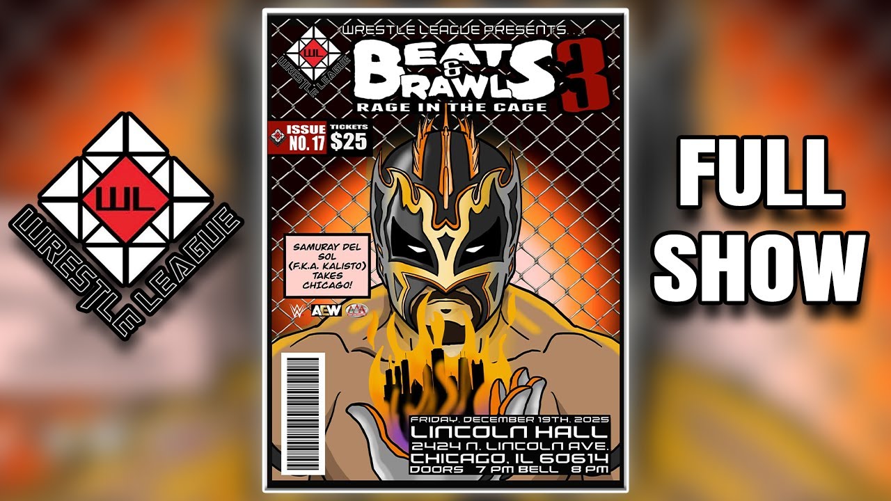 Wrestle League: BEATS N' BRAWLS 3: RAGE IN THE CAGE! (FULL SHOW) | #WLRage