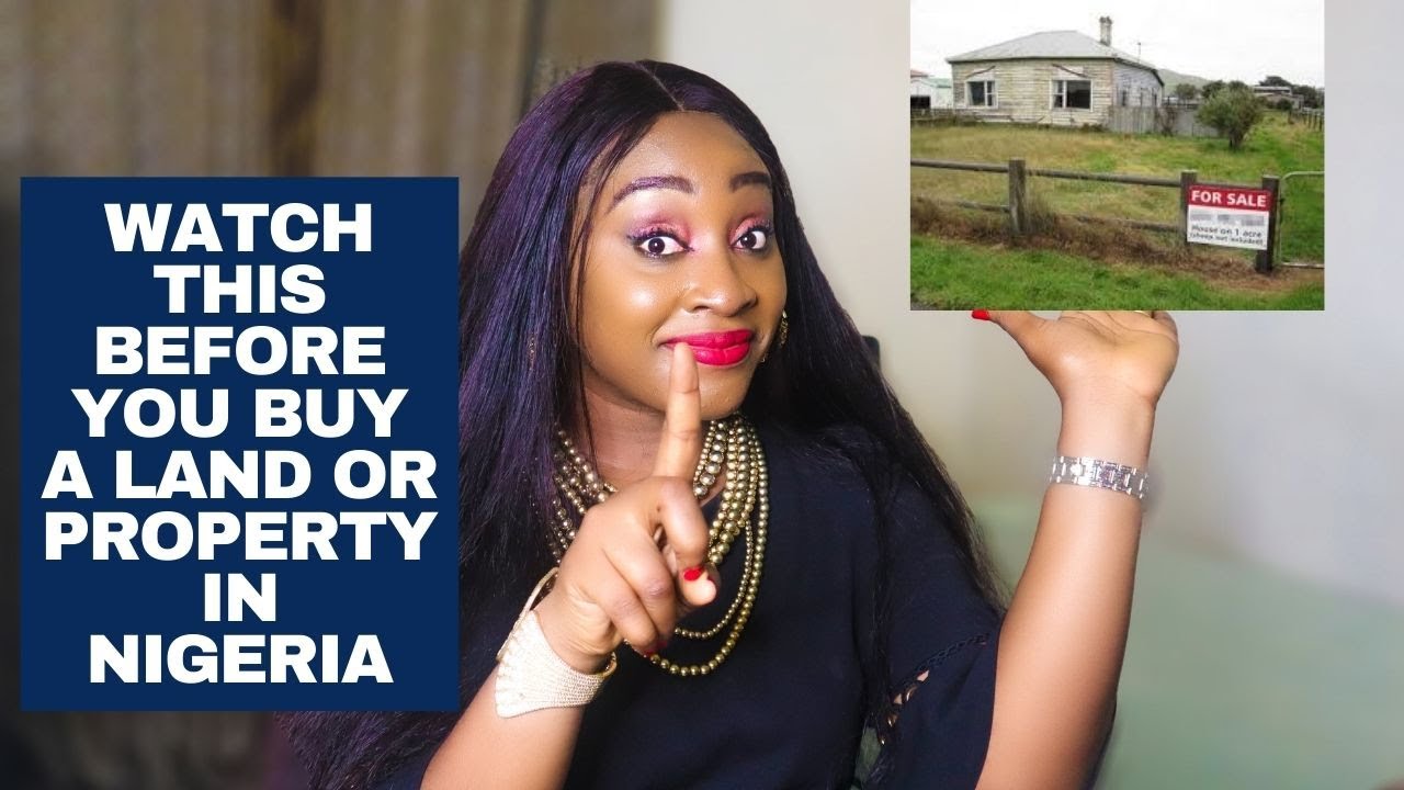 BUYING A LAND/PROPERTY IN NIGERIA whether RESIDENT HERE OR FROM DIASPORA...w/Barrister Neze