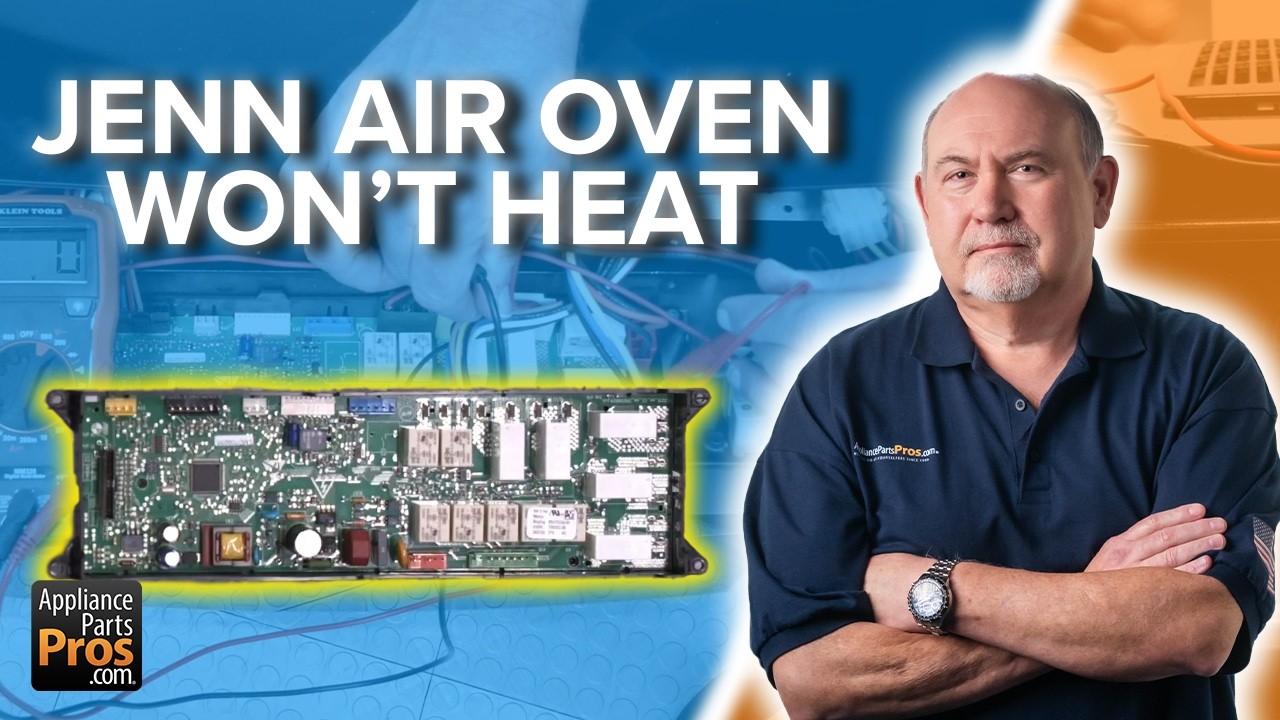 JennAir Range Not Heating? Replace the Control Board in 5 Minutes