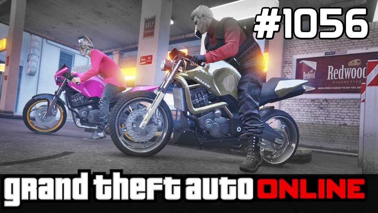 GTA 5 PC Online Po Polsku [#1056] DOSIEDLI Motocykle, STUNTY /z Bertbert