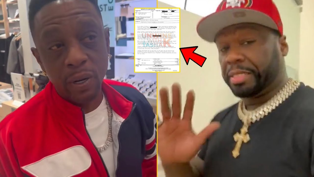 Boosie Reacts They Drop Paperwork Of 50 Cent Cooperated With Authorities ‘If It’s Real, He Is Done’
