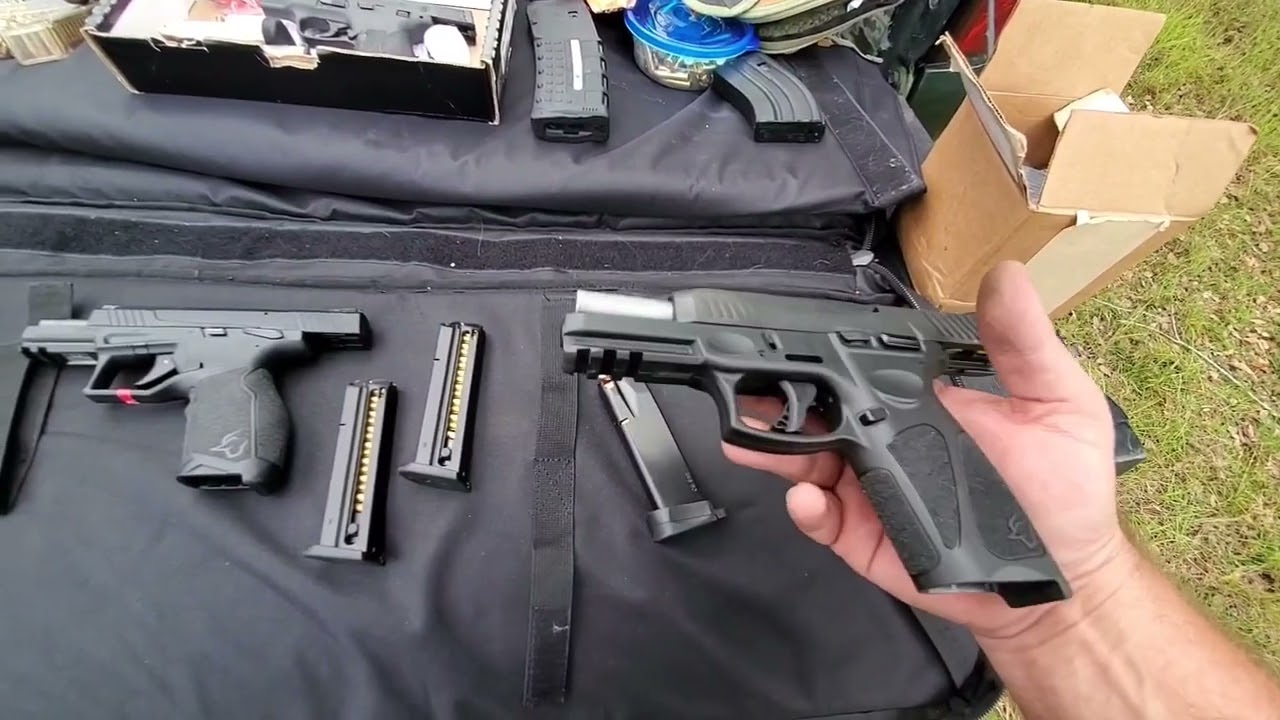 Budget Shootout Taurus G3 vs Canik TP9 Elite and Canik TP9 Elite SC - Part 1 Taurus TX22