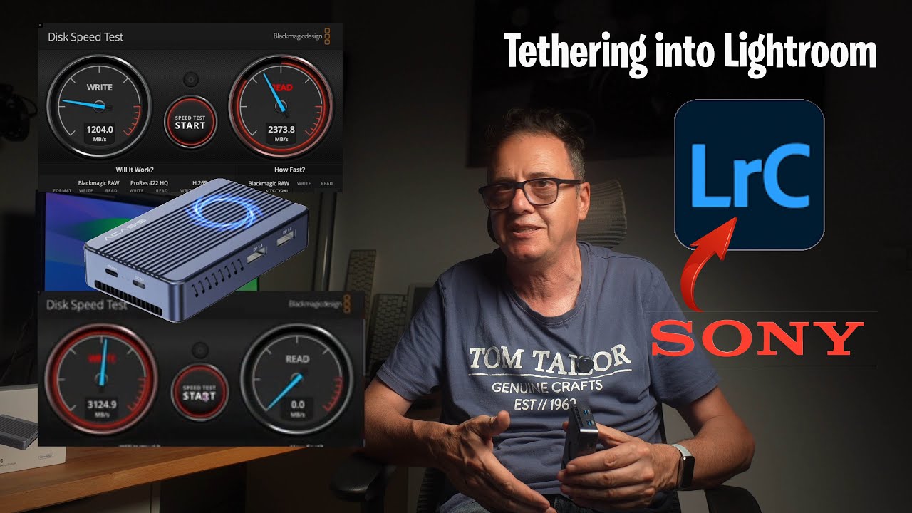 Sony Tethering con Lightroom : Finalmente! Test Acasis TBU405 plus