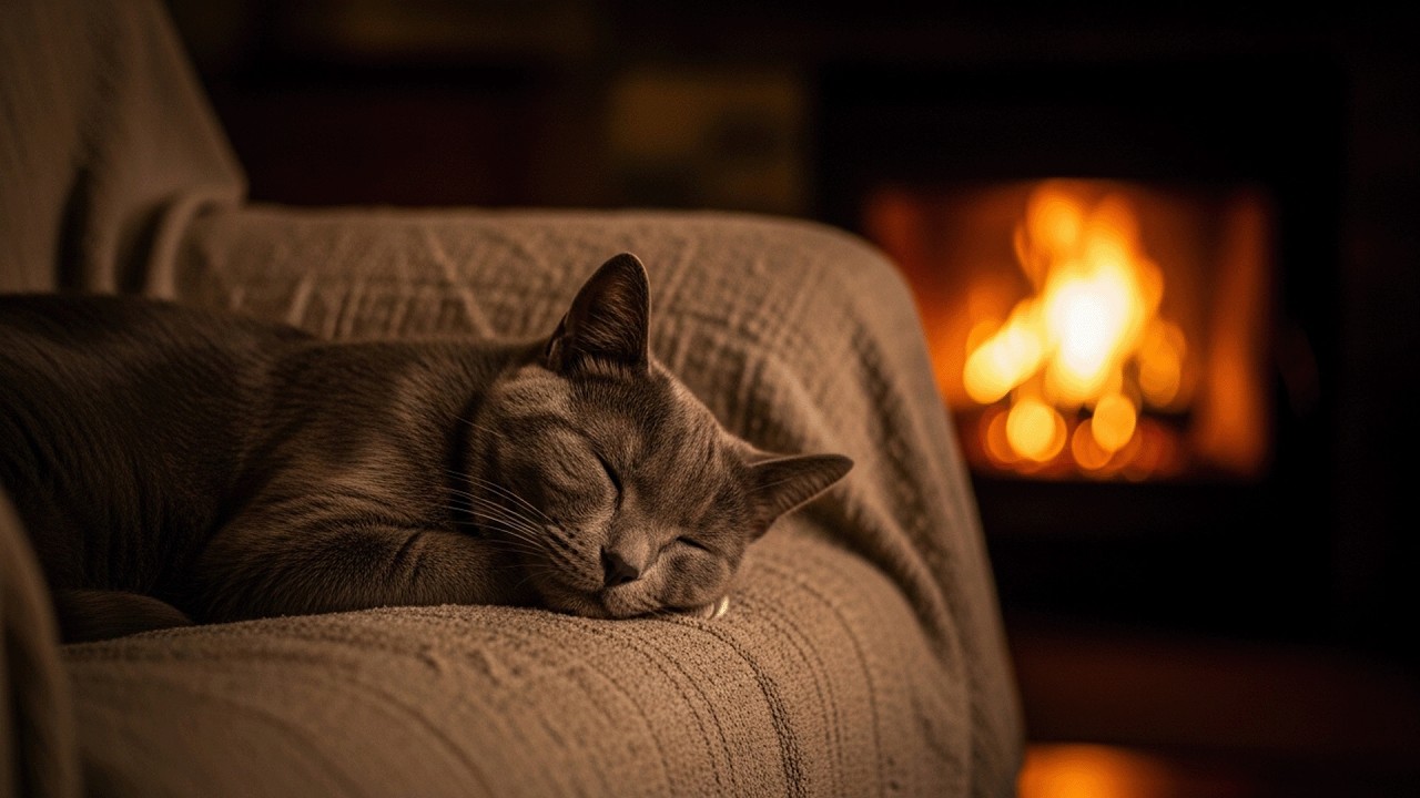 Quiet Piano Music for Cats to Relax and Sleep Deeply