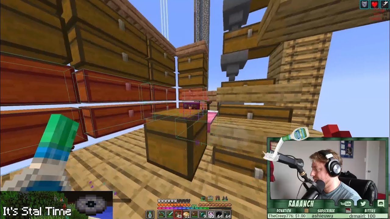 2b2t - Farm Farms and Furry Map Art.... Dupe Stash Hunting 412 (Stream Highlights)