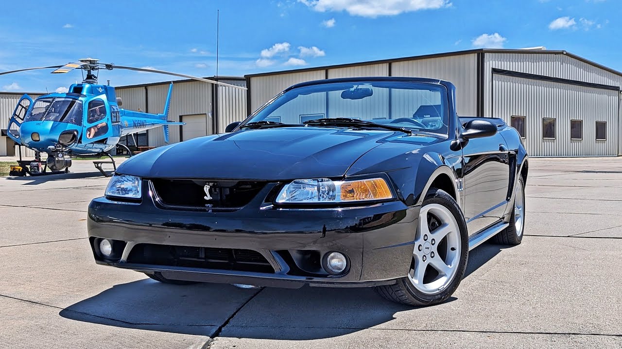 1999 Ford Mustang SVT Cobra Convertible 15K-Miles 4.6L 32-Valve V8