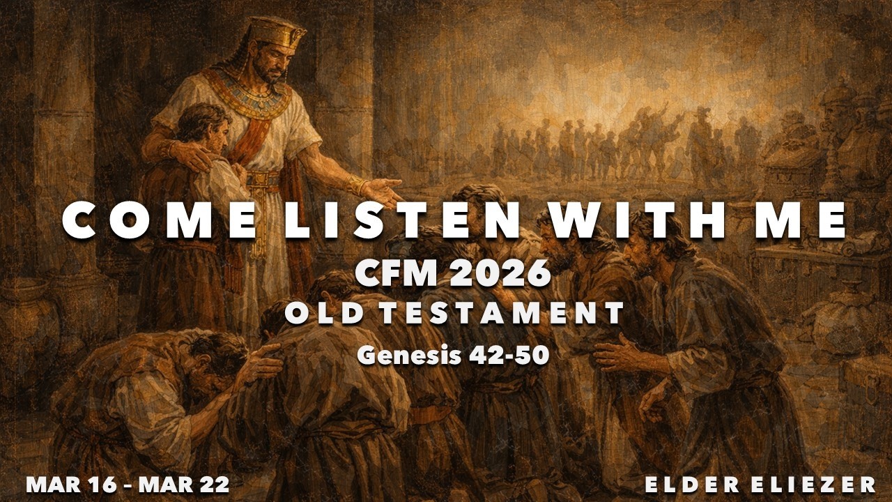 Week 12 Sunday Preview  of Come Follow Me | Genesis 42-50 | 
