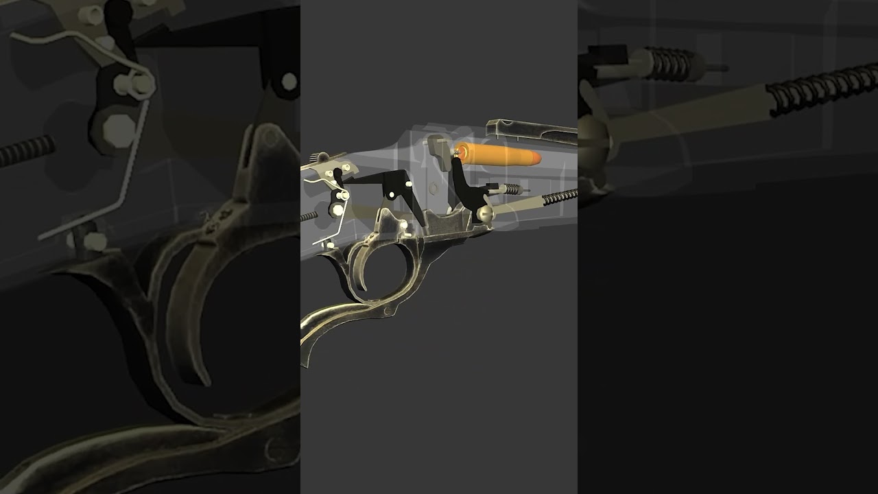 Inside a  Ruger No.1 Gun: How It Fires Explained! 🔥💥 | The Pissa