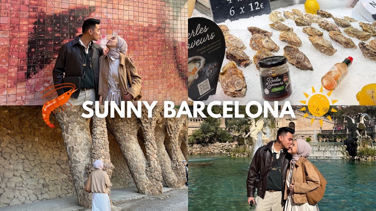 Kemarin Rainy, sekarang Sunny day in Barcelona☀️✨ | Aquira & Chiesa’s Digital Diary
