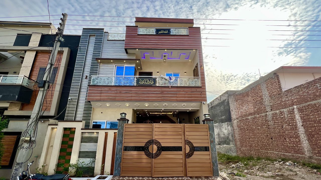 5 Marla Modern Villa 25x45 House in Lahore | Basharat Estate