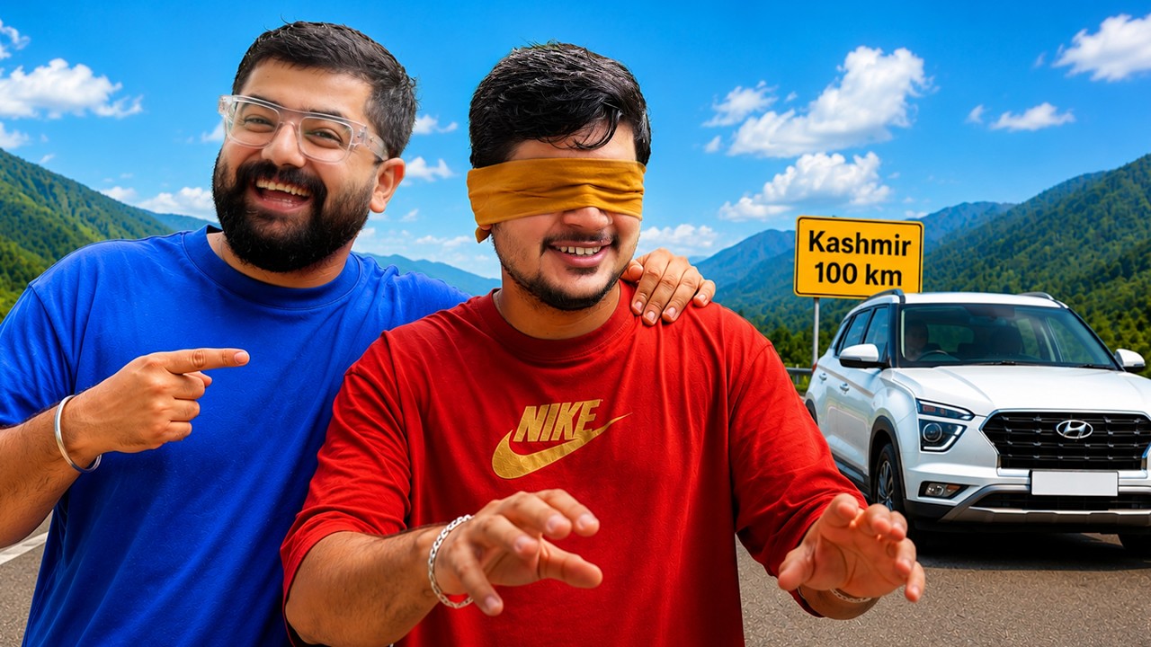 Surprising my teammate with a Kashmir road trip 🥳