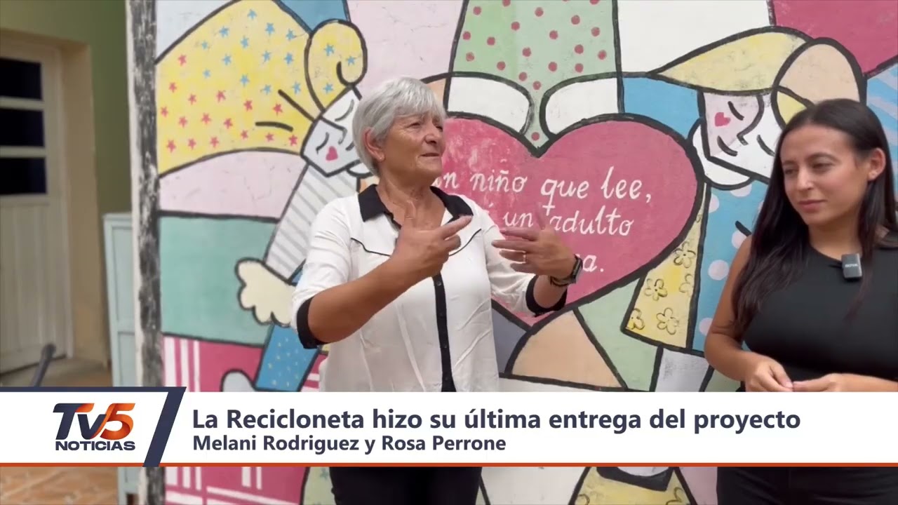 La Recicloneta hizo su última entrega del proyecto