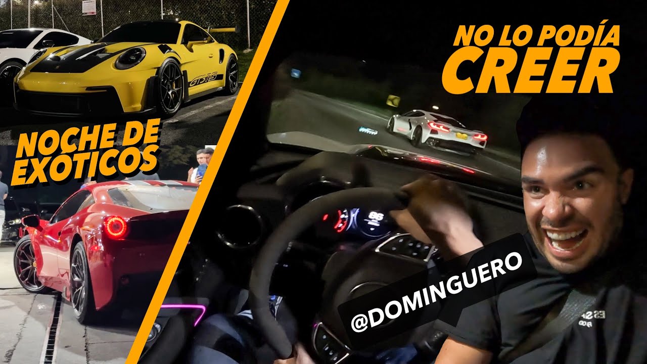ASUSTAMOS A @DOMINGUERO EN LAS CARRERAS CALLEJERAS DE COLOMBIA ABORDO DE UN CAMARO ZL1 AL LIMITE