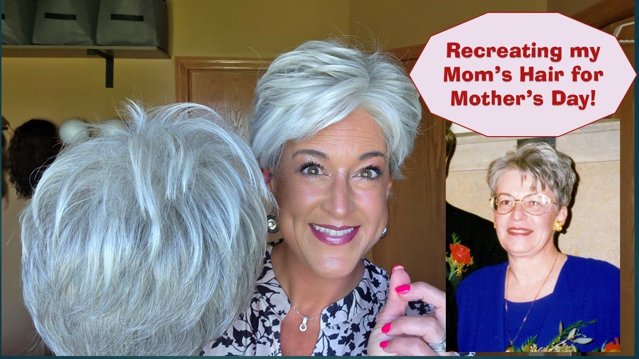 TressAllure Short wigs!  Brushed Pixie and Chopped Pixie - just like my Mom's hair!