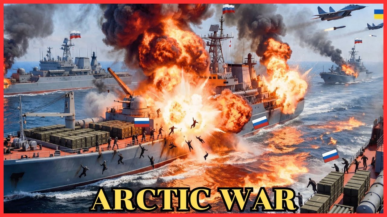 Ukraine Waited for Russia’s Greenland Deployment — Then ERASED the Fleet!