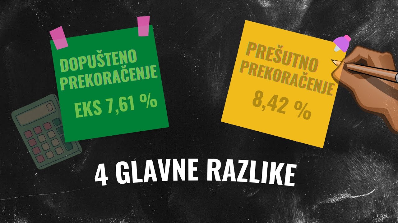 Prešutno prekoračenje 01. Četiri glavne razlike