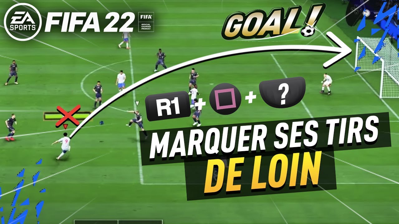 TUTO FIFA 22 - MARQUER TOUS SES TIRS DE LOIN (sans finition synchronisée !)