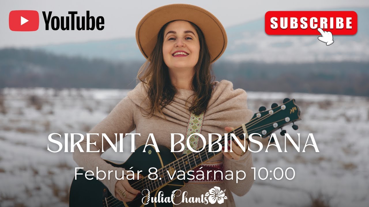 🌊 Sirenita Bobinsana | Medicine Song | Julia Chants cover
