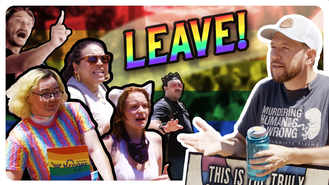 Christians CRASH Pride Festival (They/Them Didn't Like It)