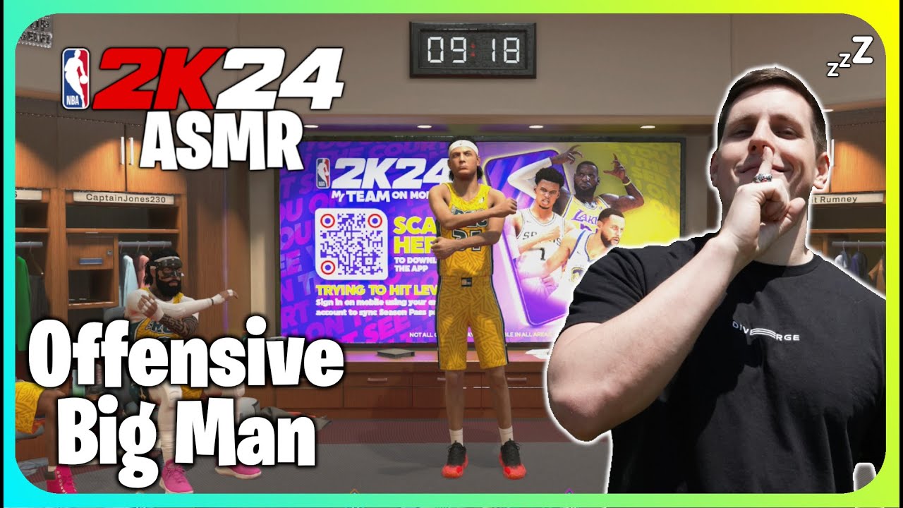 (ASMR Gaming) Этот мощный здоровяк может делать ВСЁ в 2K24 (Звуки контроллера)