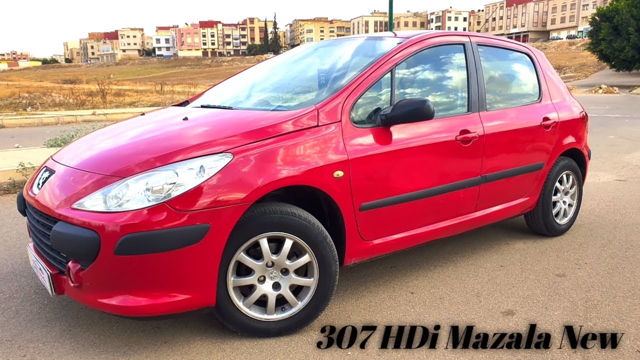 307 HDi Diwana diesel 6 chevaux.👉Mazala New..👍