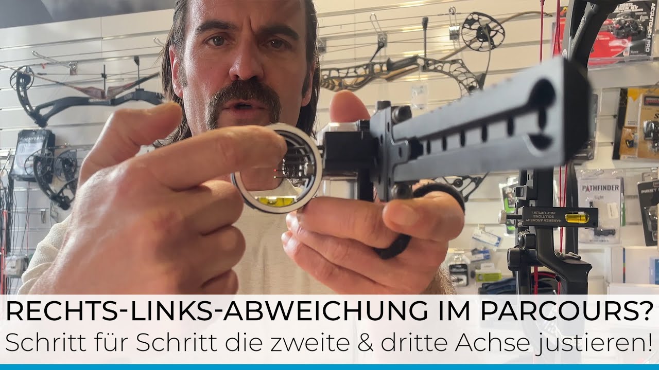 How to: 3D Compound-Visier - Präzise Hang-Treffer durch Einstellen der zweiten & dritten Achse
