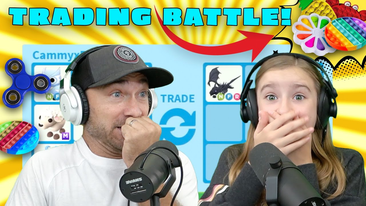 Trading Battle!! Best Trade Wins Fidget Surprise!! Roblox Adopt Me!