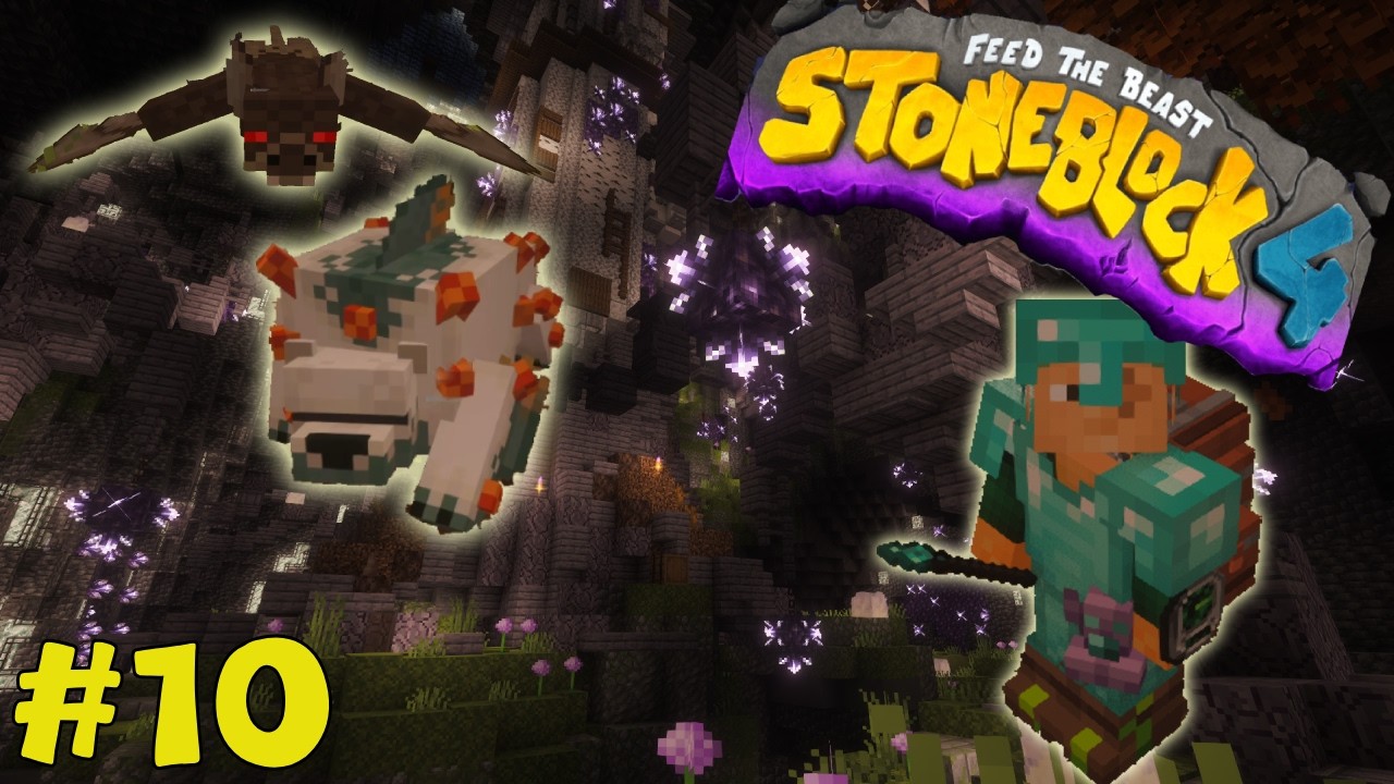 Nova Dungeon Desbloqueada!! #stoneblock4  #minecraft #Ep10