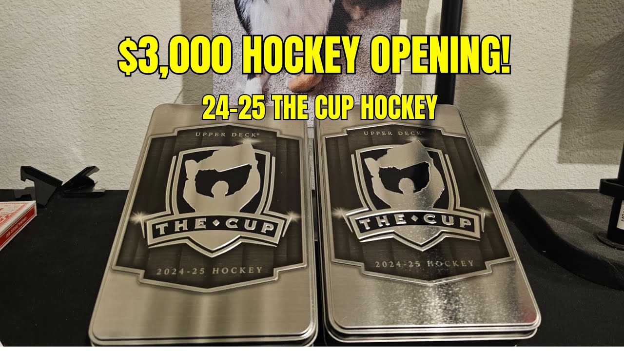 OUR BIGGEST RIP EVER! We spent $3,000 to open 2 boxes of the new 24-25 The Cup Hockey! #sportscards