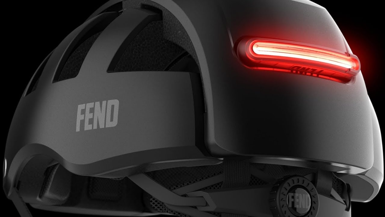 FEND Super Plus Folding Bike Helmet with Lights 🔦 Compact & Safe for Commuters!
