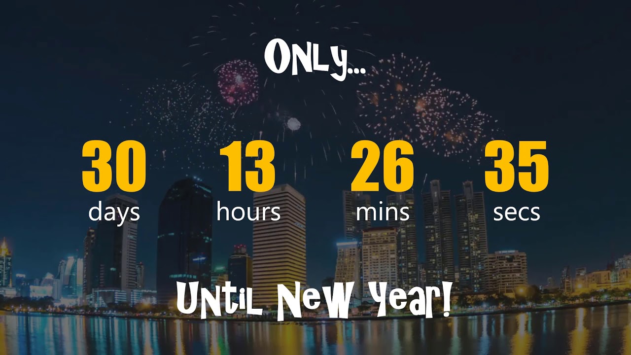 Countdown to New Year 2020 I PresentationPoint