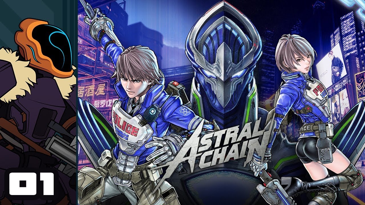 Let's Play Astral Chain - Switch Gameplay Part 1 - Anime Is The Law!