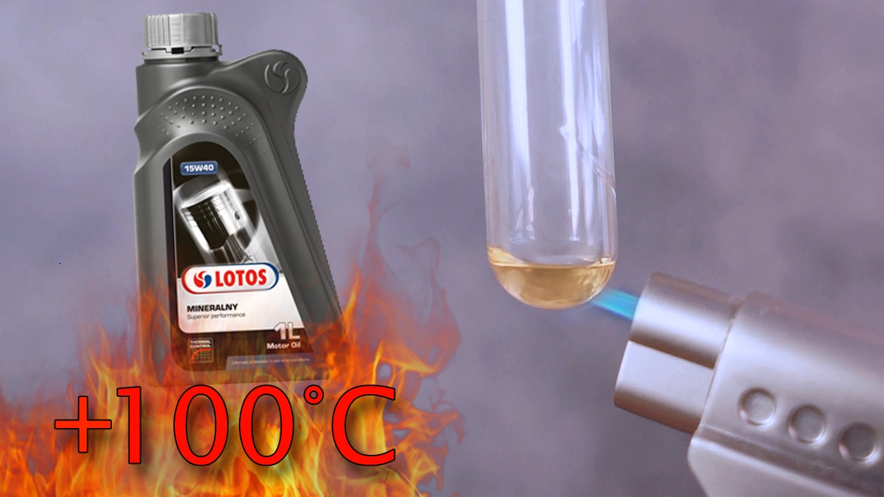Lotos 15W40 Jak czysty jest olej silnikowy? Test powyżej 100&deg;C
