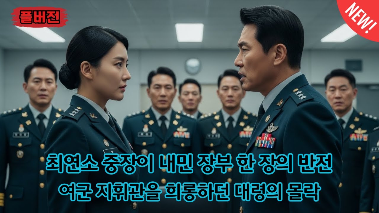 [실화] 707 특임대 출신 최연소 중장을 희롱하던 대령… 그러나 그녀가 들이민 ‘횡령 장부’ 한 장에 무릎 꿇고 오열했다![오디오북] [반전사연] [감동사연]