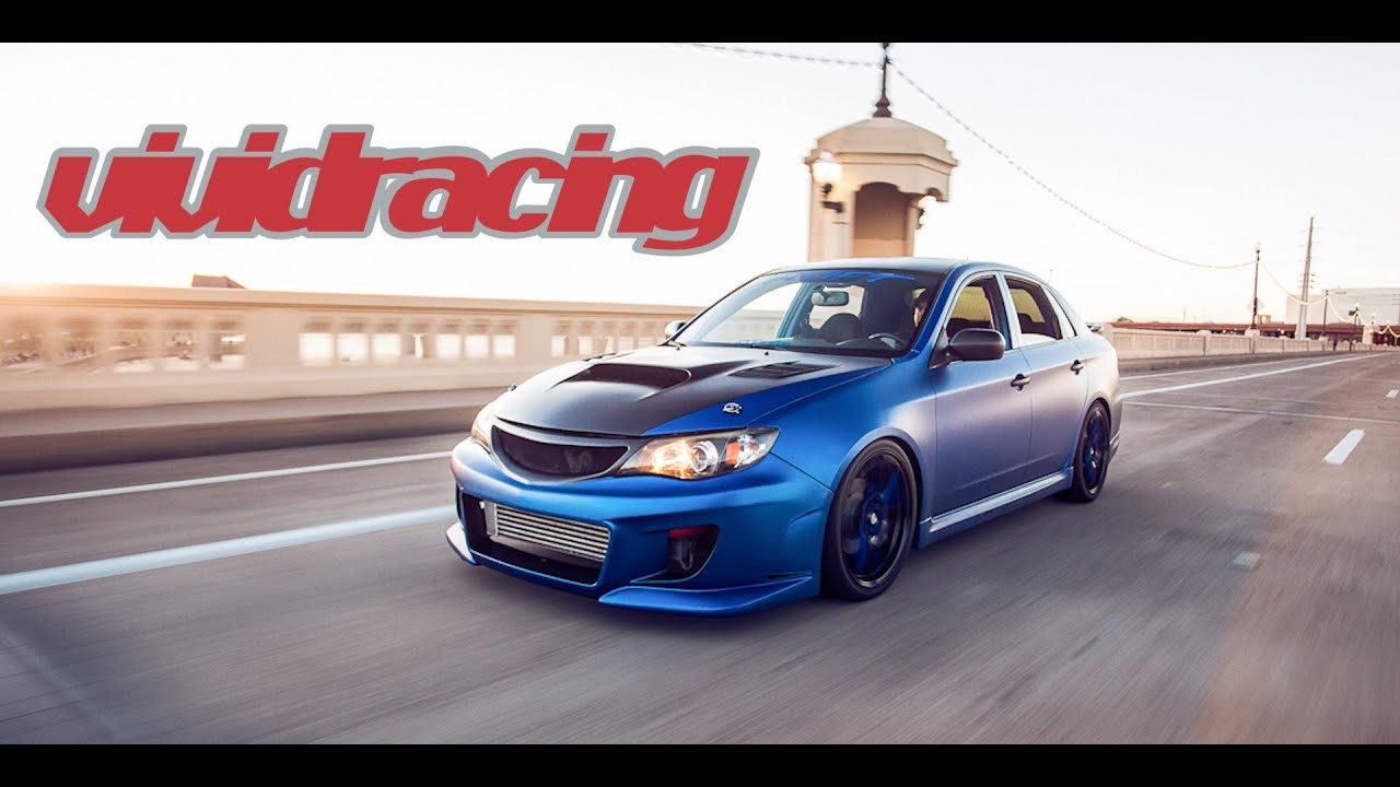 Subaru WRX Sedan Full Custom Built Motor Matte Blue Rolling Art