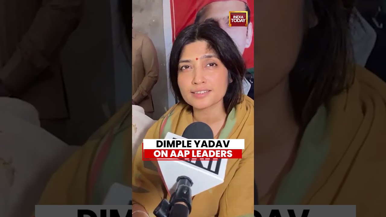 BJP VS AAP: Dimple Yadav On AAP Leaders | Defection Move Betrayal And Hits Out In Strong Remarks