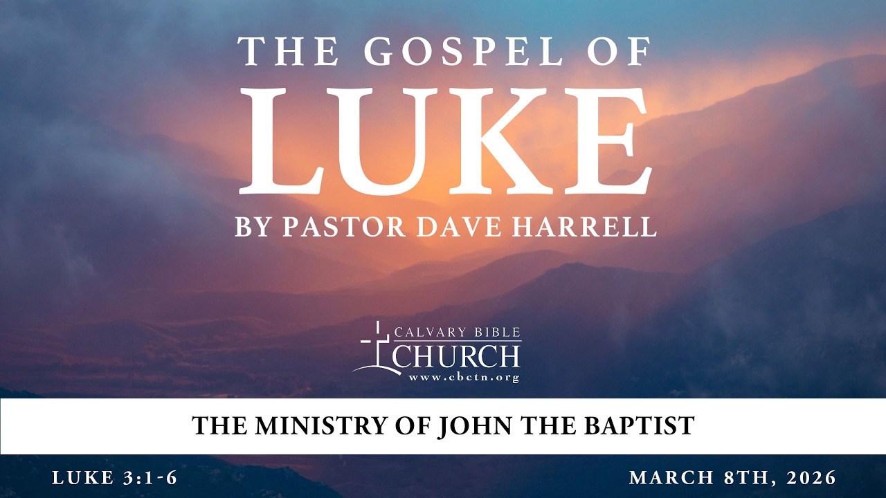 The Ministry of John the Baptist