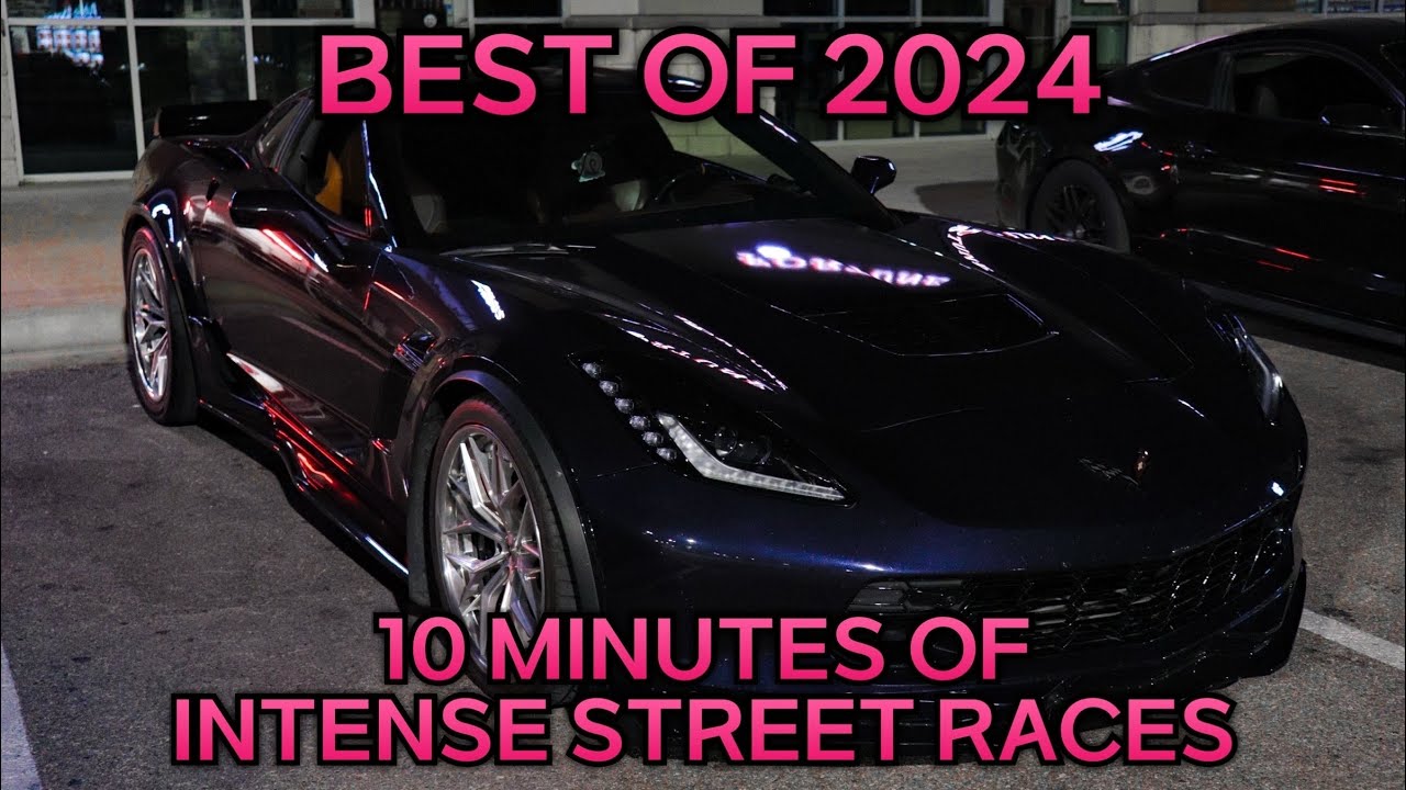 BEST STREET RACES OF 2024 (1000+ HP TWIN TURBO 5.0’S, ZR1, GTR, Z06, R8, SUPRAS)