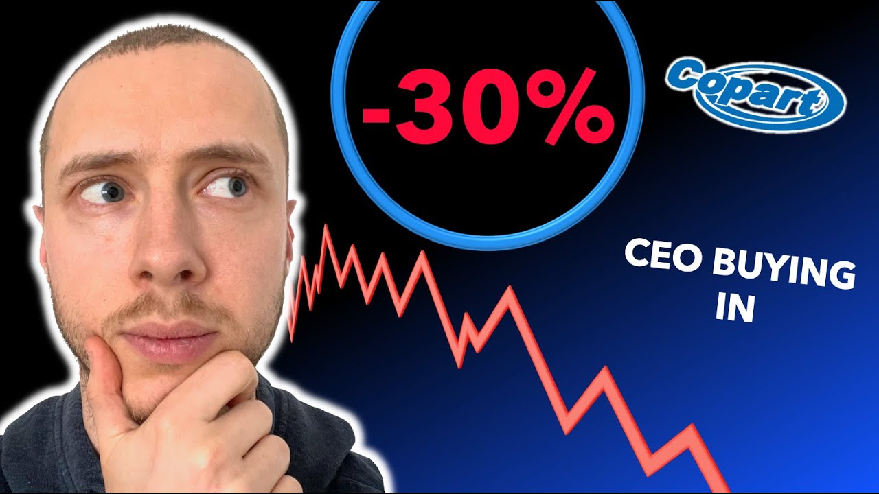 Акции Copart (CPRT) упали на 30% — почему генеральный директор покупает 50 000 акций именно сейчас?