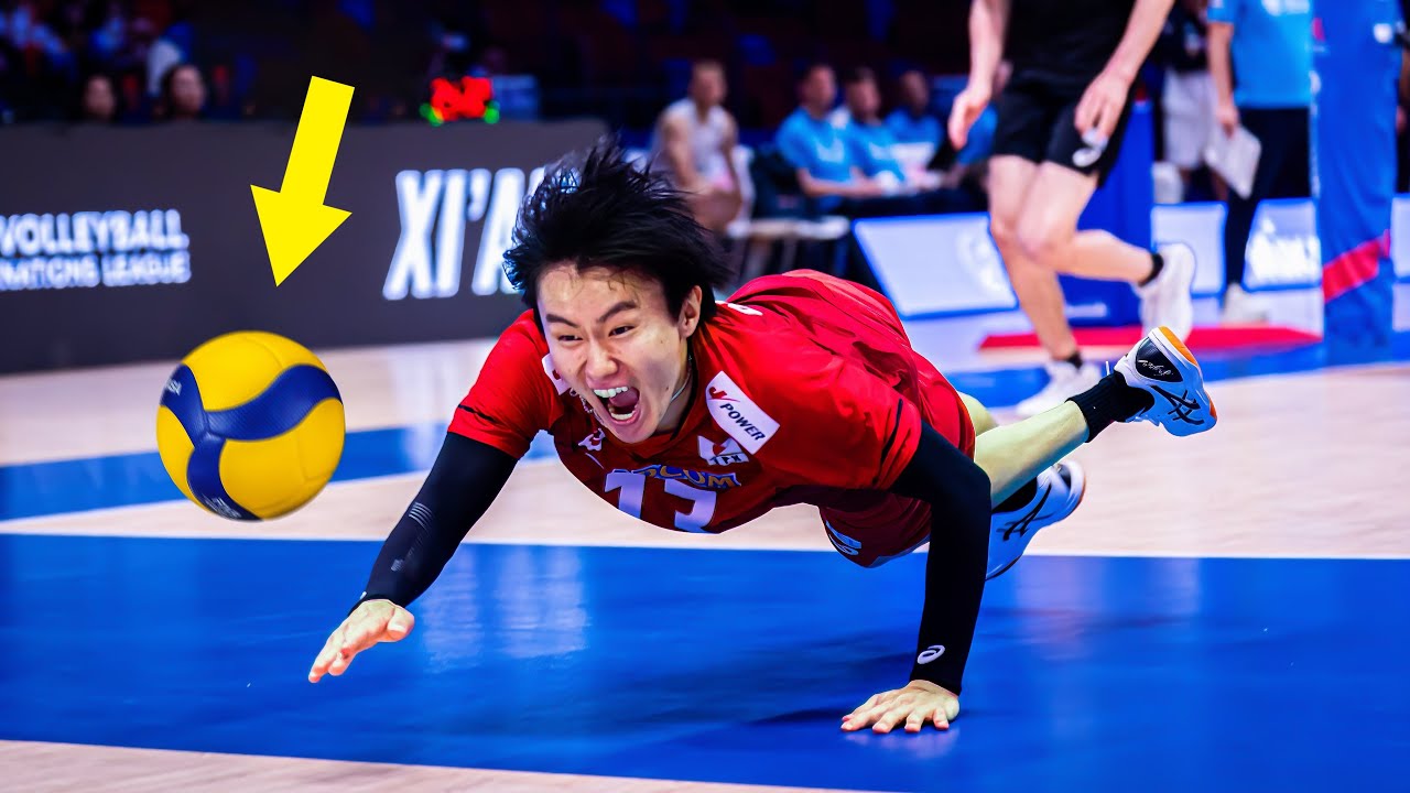TOP 20 Craziest Saves by Volleyball Team Japan | VNL 2025