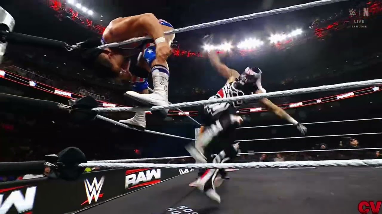 PENTA vs Chad Gable RAW 1/13/2025 Highlights